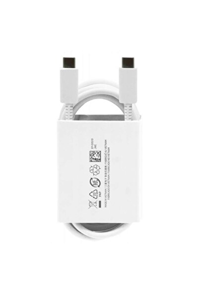 Samsung Încărcător original TA800B FastCharge 25W USB-C cu cablu USB-C 5A 1,8 m, alb, OOB Bulk