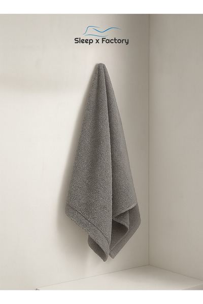 Sleep x Factory Bath Towel – 100% Cotton, Ultra Soft & Absorbent – 70x140 cm