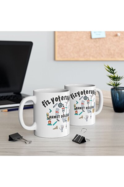 PERSONALIZED physiotherapist mug cup GIFT for friend BIRTHDAY GIFT (name is written)