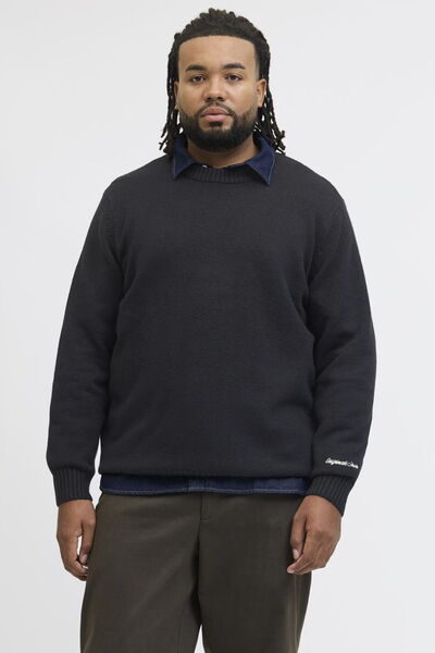 Jack & Jones Plus Size Crew Neck Sweater - Norrebro