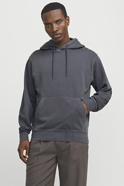 Jack & Jones Чоловічий худі з капюшоном однотонний - Charge