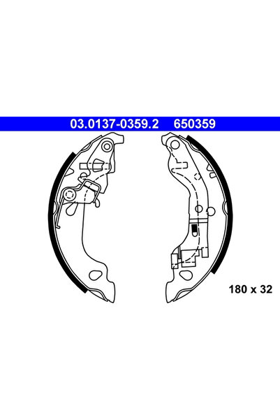 Ate Set Saboti Frana Fiat Punto