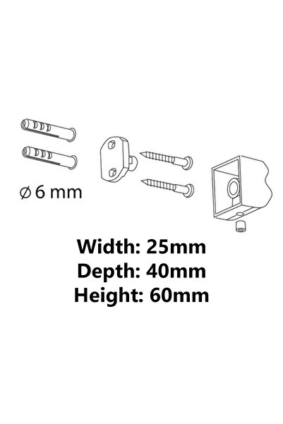 Other Cuier individual Futura, negru