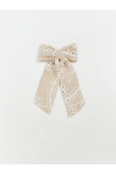 LUSSOS VİTA مشبك مطرز بآلية أوتوماتيكية على شكل فيونكة