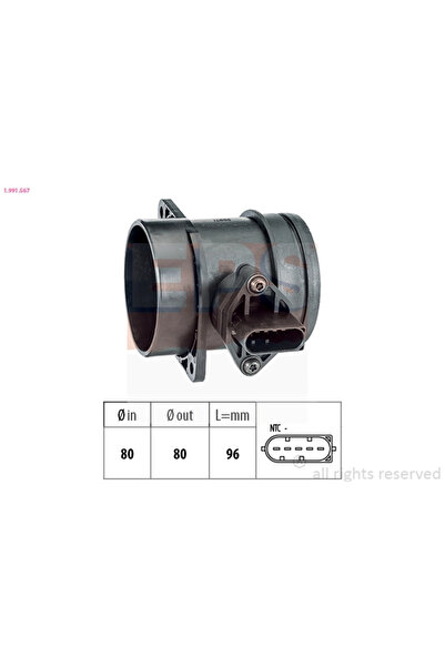 Eps Senzor Debit Aer Bmw 1/3/Z4 Roadster