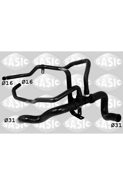 SASIC Furtun Radiator Inferior Stanga Citroen C4 1/C4 Grand Picasso 1/C4 Pica...