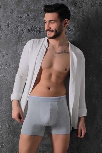 ZÜMRÜT YILDIZI Men's Premium Cotton Black Pack of 5 Stretchy Boxers