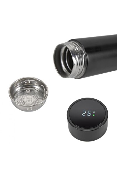 Art of Dinning by Heinner STAINLESS STEEL THERMOS 450 ML, WITH LED TEMPERATURE INDICATOR