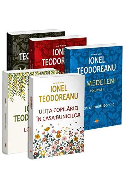Editura Cartex Pachet Ionel Teodoreanu: 1. La Medeleni (3 volume)