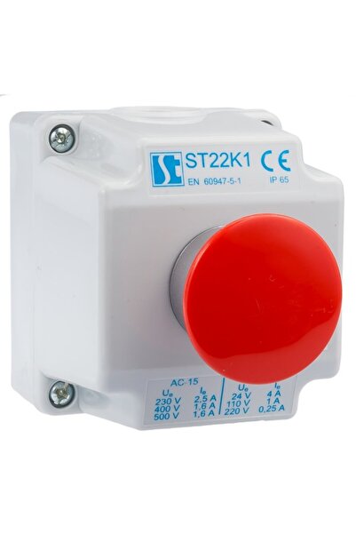 Other Cutie de control cu ​​buton roșu pentru palmă, IP65, carcasă ST22