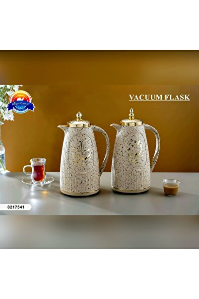 royal_camel طقم ترامس شاي وقهوة الاسطورة ذهبي 1+1لتر