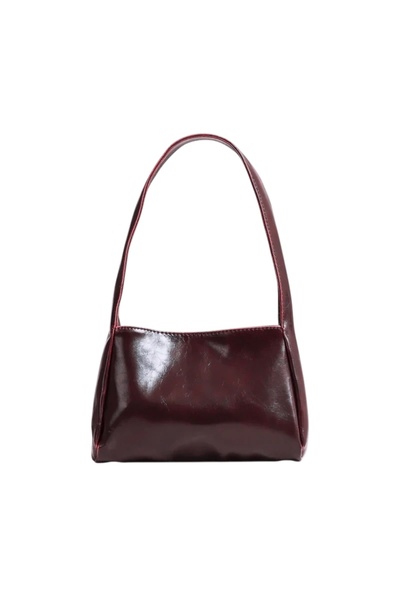 Didosbag بوجا – أحمر كرزي مطفي رقم 6 |   حقيبة كتف باللون الأحمر الداكن