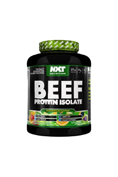NXT Nutrition Beef Protein Isolate, Fruit Pastilles, 60 Servings 1.8Kg, High-Quality Protein