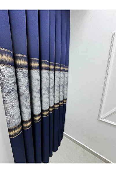 NİVEMESHOME Fj614365 V_519 Umut 1/3 Sik Pi̇le Fon Perde Apm