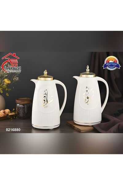 royal_camel طقم ترامس شاي وقهوة الاسطورة ذهبي 1+1لتر