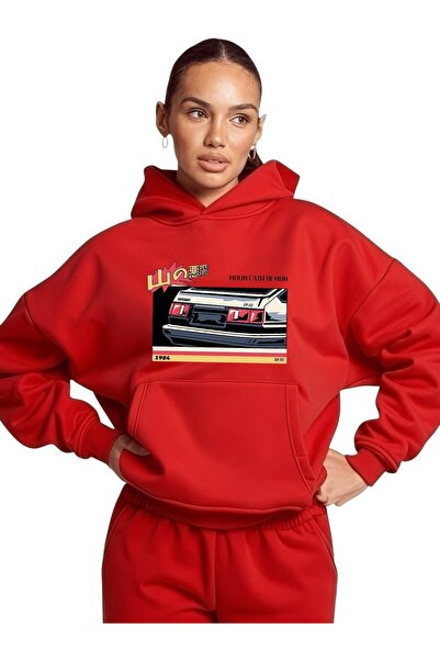 ArtYus Unisex Retro Car Colorat Special cu imprimeu Bumbac supradimensionat c...