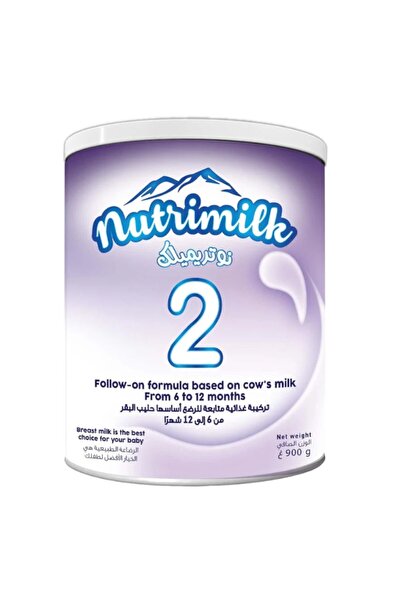 NUTRIMILK نوتريميلك حليب أطفال رقم 2 من عمر 6-12 شهر 900 جم