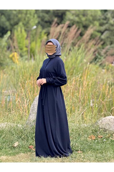 Nissra Ankanoor Raglan Sleeve Covered Button Knitted Ferace Anka255107