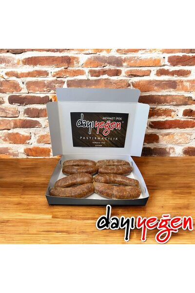 DayıYeğen Geleneksel - Katkısız - Nitritsiz - Nitratsız - Fermente Sucuk (500 gr)(Acısız)