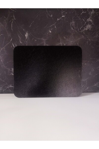 Saban 30X40Cm - Frosted Glass, Plain Black, Cutting Board - Presentation Tray