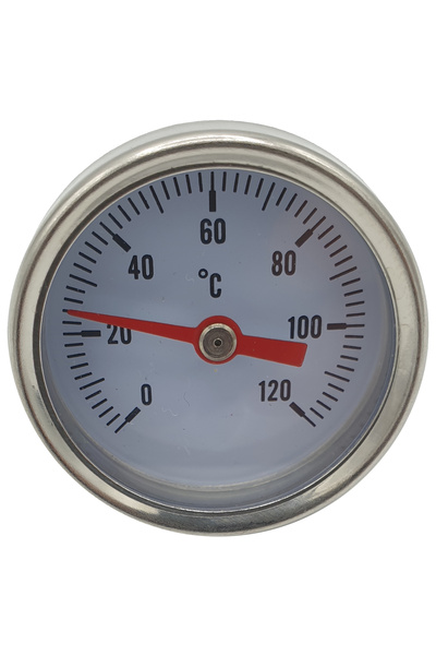 Other Termometru 1/4” wejście tylne 0-120°C średnica 40mm