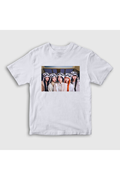 Presmono Unisex Children's White Band K Pop Young Posse T-Shirt 576558Tt