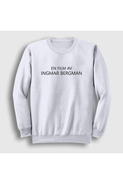 Presmono Unisex White Top Film Av Ingmar Bergman Gift Director Sweatshirt 577418Tt