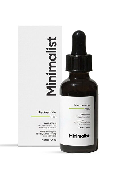 Minimalist Niacinamide 10% Face Serum with Matmarine & Zinc – For All Skin Types