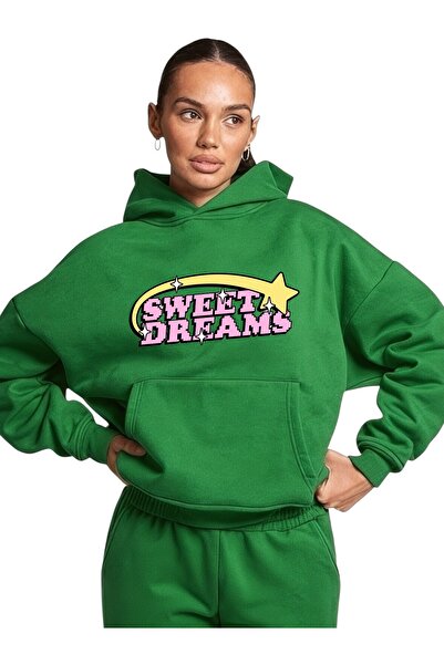 ArtYus Unisex Sweet Dream Colorat Special cu imprimeu Bumbac supradimensionat...