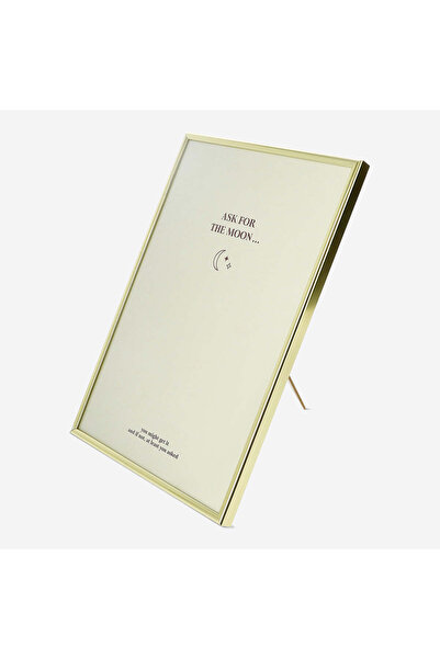 Flying Tiger Copenhagen Gold Çerçeve 20 x 30 cm