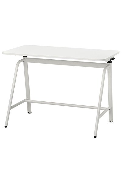 hobiurun Yüksekliği ayarlanabilen çalışma masası, beyaz, 100x60 cm