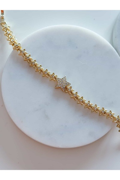 CHARMLUCKY Stone Star Heart Bracelet