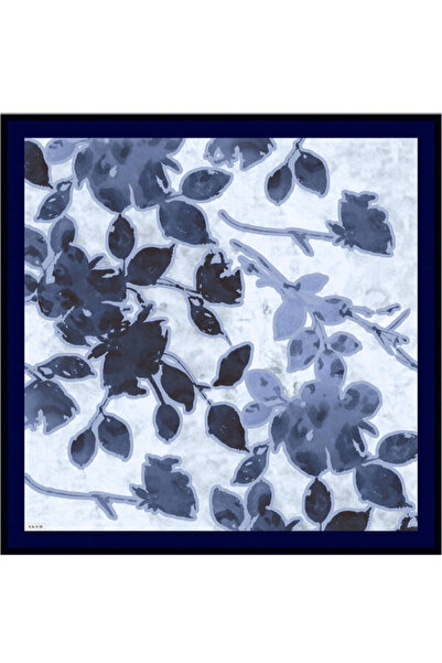 Aker Yaprak Desen 2025/2026 Saf İpek Sura Eşarp