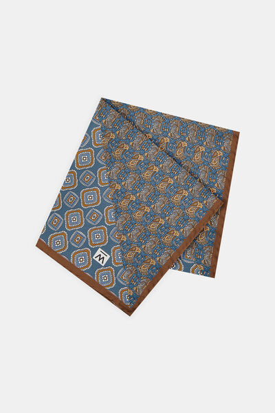 W Collection KAHVE İPEK MENDİL