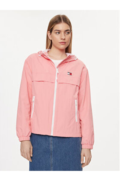 Tommy Jeans Women's Windbreaker DW0DW17747 Pink