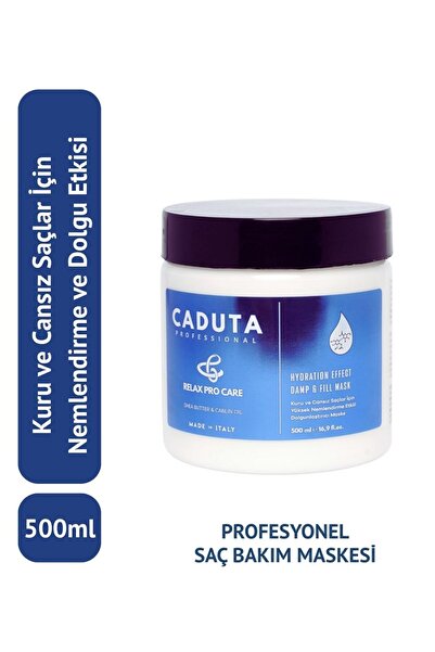 CADUTA PROFESSIONAL Kuru ve Cansız Saçlar İçin Nemlendirici ve Dolgu Etkili B...