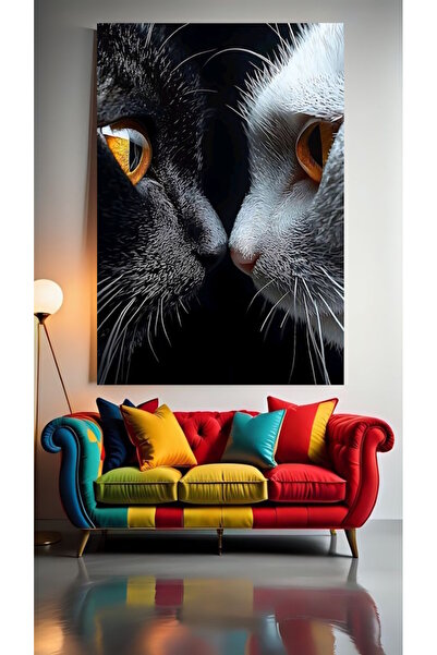 özkacar YA LOVE YA ORĂDEAGĂ 1 Tablou pe pânză pentru decorarea casei, perete,...