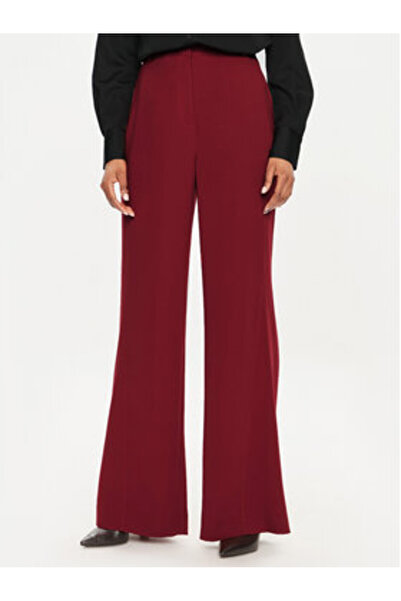 Calvin Klein Women's Fabric trousers K20K207155 Red