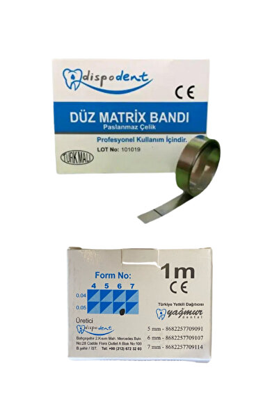 Ditok Dental Düz Matrix Bandı No:06
