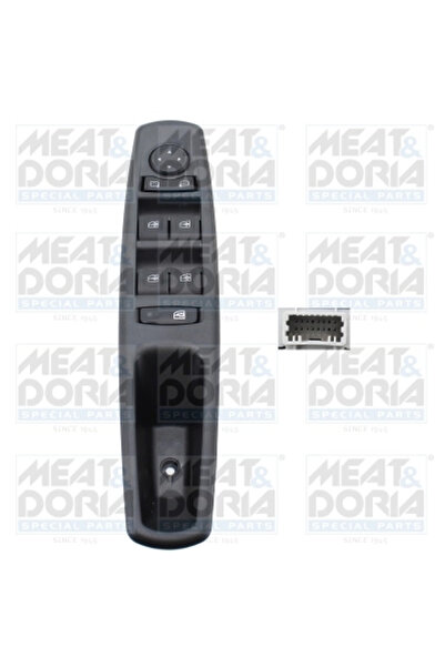 MEATDORIA Comutator Macara Geam Fata Stanga Renault Megane 3 Grandtour/Scenic 3