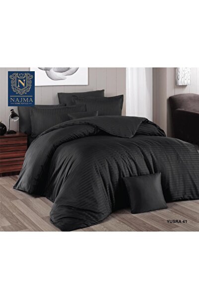 Roshen Turkish hotel bed sheet set, 100% cotton, full of moving filling, luxurious and elegantly designed, size 260*240