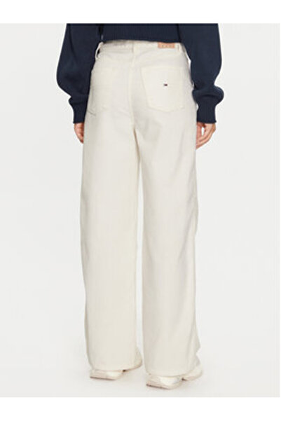 Tommy Jeans Women's Fabric trousers DW0DW19917 Beige