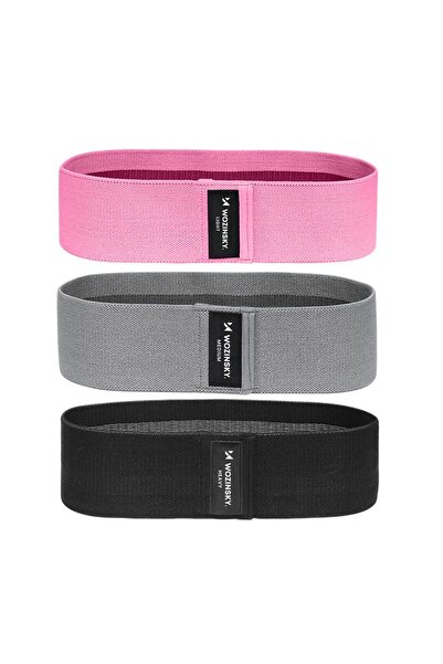 Other Fabric resistance bands exercise bands mini band yoga fitness crossfit SET 3 pcs
