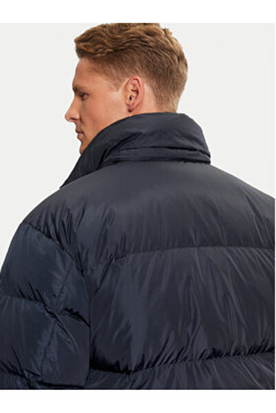 Tommy Jeans Geacă de puf pentru bărbați DM0DM19537 Albastră