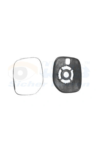 VAN WEZEL Sticla Oglinda Oglinda Retrovizoare Exterioara Stanga Citroen Berlingo