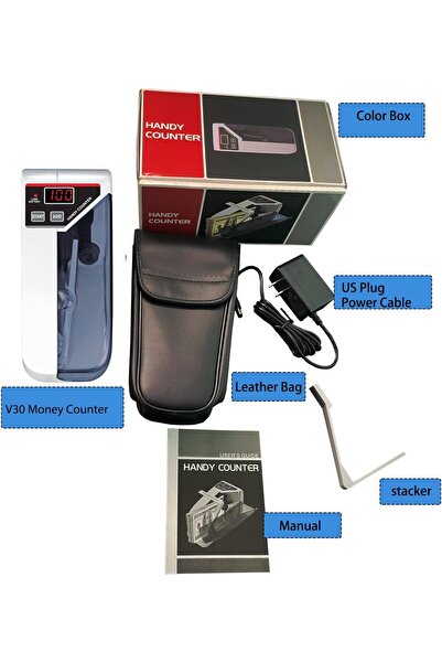 Fipka آلة عد النقود الصغيرة المحمولة من دومينز، وضع الإضافة 600 قطعة/الدقيقة، عداد عملي سهل الحمل، عداد