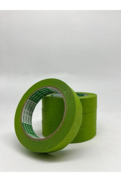 Genel Markalar Kağıt Maskeleme Bandı (Yeşil) 24x35mm (1 adet)
