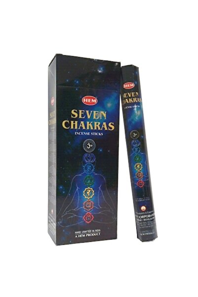 Hem Set incense sticks seven chakras 1 set x 6 boxes x 20 sticks