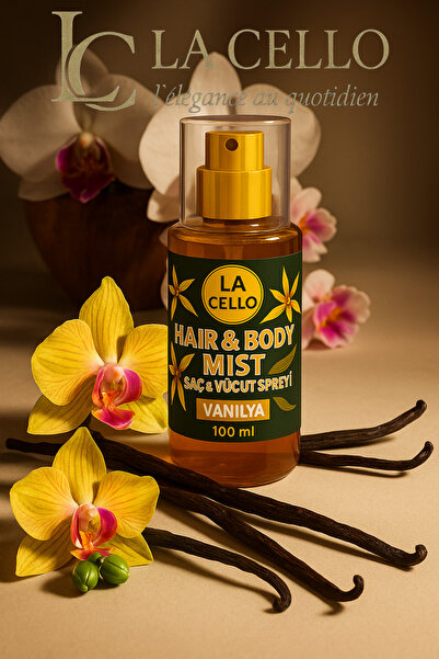 LA CELLO SAÇ VE VÜCUT SPREYİ VANİLYA