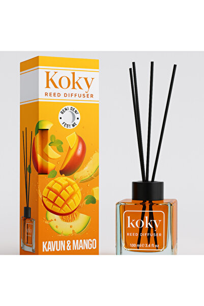 Koky Kavun ve Mango Esanslı Çubuklu Oda Kokusu